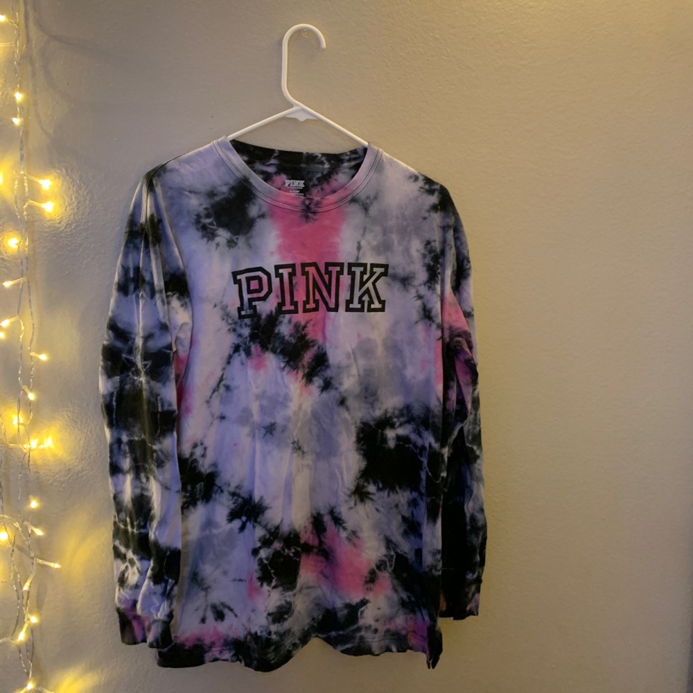 Tye Dye PINK long sleeve